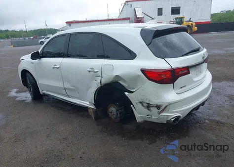2019 Acura Mdx Tech A-Spec Pkgs из США, поврежденный, VIN 5J8YD4H05KL014871